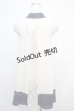 画像2: axes femme / ミニローズ刺繍ブラウス  オフ Y-25-04-28-002-AX-BL-SZ-ZY