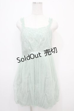 画像1: axes femme / パーティドレスワンピース M グリーン Y-25-04-28-020-AX-OP-SZ-ZY