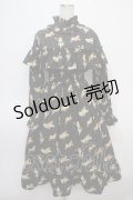 MADARANINGEN / INTERNAL ORGANS ANGEL RAFFLE DRESS  ブラック Y-25-04-28-035-LO-OP-SZ-ZY