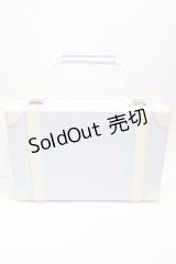 Michiko Cat / トランクバッグ  サックス Y-25-04-30-049-LO-BG-SZ-ZY