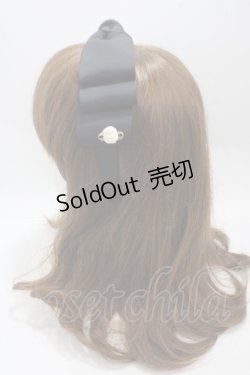 画像2: m petit by misako / NINA'sコラボ AM*NIリボンカチューシャ  中黒 Y-25-04-30-050-LO-AC-SZ-ZT422F004