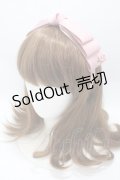 m petit by misako / NINA'sコラボ AM*NIリボンカチューシャ  中桃 Y-25-04-30-051-LO-AC-SZ-ZT422F002