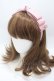 画像1: m petit by misako / NINA'sコラボ AM*NIリボンカチューシャ  中桃 Y-25-04-30-051-LO-AC-SZ-ZY (1)