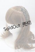 abilletage / カメリアカチューシャ  黒 Y-25-04-30-055-GO-AC-SZ-ZY