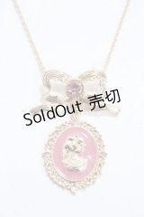 m petit by misako / AM*NIリボンネックレス  中桃 Y-25-04-30-009-LO-AC-SZ-ZY