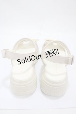 画像3: m petit by misako / リボンスニーカーサンダル M 中白 Y-25-04-30-061-LO-SH-SZ-ZY