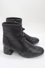 画像4: 【SALE】m petit by misako / ショートブーツ L 中黒 Y-25-04-30-062-LO-SH-SZ-ZTK022 (4)