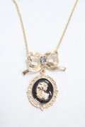 m petit by misako / AMフラワーネックレス  中黒 Y-25-04-30-010-LO-AC-SZ-ZY