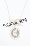 m petit by misako / AMフラワーネックレス  中黒 Y-25-04-30-010-LO-AC-SZ-ZY
