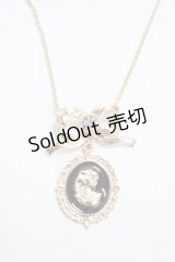 m petit by misako / AMフラワーネックレス  中黒 Y-25-04-30-010-LO-AC-SZ-ZY