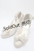 axes femme / PTパールベルトパンプス M ベージュ Y-25-04-30-068-AX-SH-SZ-ZY
