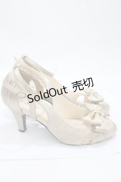 画像4: axes femme / PTパールベルトパンプス M ベージュ Y-25-04-30-068-AX-SH-SZ-ZY