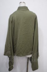 画像2: 【SALE】Favorite / カラバリで楽しむ和洋折衷シンプル和トップス M グリーン Y-25-04-30-078-LO-TO-SZ-ZT372 (2)