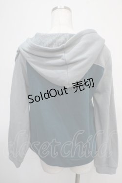 画像2: axes femme / 裏起毛レースパーカー M グリーン Y-25-04-30-091-AX-TO-SZ-ZI