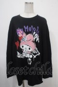 TRAVAS TOKYO / マイメロディ ロングスリーブTシャツ F ブラック Y-25-04-30-097-PU-TO-SZ-ZY