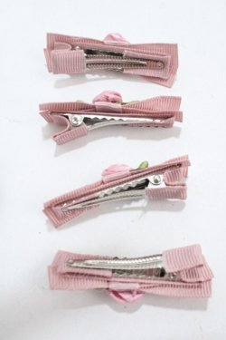 画像2: m petit by misako / AM*N14Pクリップ  中桃 Y-25-04-30-017-LO-ZA-SZ-ZY