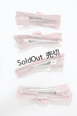 画像2: m petit by misako / AM*N14Pクリップ  中桃 Y-25-04-30-017-LO-ZA-SZ-ZT422F002