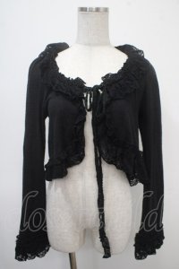 BPN / フリルボレロ M 黒 Y-25-04-30-120-GO-TO-SZ-ZY