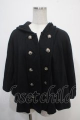PEACE NOW / ナポレオンケープポンチョ M 黒 Y-25-04-30-127-PU-JA-SZ-ZY
