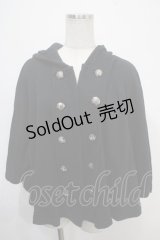 PEACE NOW / ナポレオンケープポンチョ M 黒 Y-25-04-30-127-PU-JA-SZ-ZY
