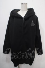 ALGONQUINS / ロゴ刺繍ブルゾン F 黒 Y-25-04-30-128-AL-JA-SZ-ZY