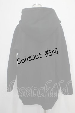画像2: ALGONQUINS / ロゴ刺繍ブルゾン F 黒 Y-25-04-30-128-AL-JA-SZ-ZT-C046