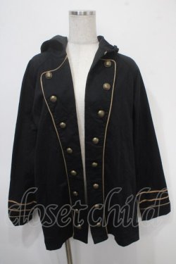 画像1: EXCENTRIQUE / ROOKパーカ  ブラック Y-25-04-30-129-EL-TO-SZ-ZY