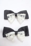 m petit by misako / AM2Pクリップ  中黒 Y-25-04-30-019-LO-AC-SZ-ZY