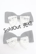 m petit by misako / AM2Pクリップ  中黒 Y-25-04-30-019-LO-AC-SZ-ZY