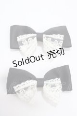 m petit by misako / AM2Pクリップ  中黒 Y-25-04-30-019-LO-AC-SZ-ZY