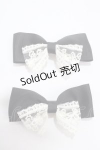 m petit by misako / AM2Pクリップ  中黒 Y-25-04-30-019-LO-AC-SZ-ZY
