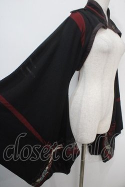画像4: Ozz oneste / 矢絣Pt入りモダン振袖ボレロ  黒 Y-25-04-30-131-OO-TO-SZ-ZY