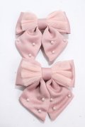 m petit by misako / ヘアクリップ2点セット  中桃 Y-25-04-30-021-LO-AC-SZ-ZY
