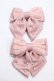 画像1: m petit by misako / ヘアクリップ2点セット  中桃 Y-25-04-30-021-LO-AC-SZ-ZY (1)