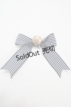 画像1: LOLITA / マリンリボンブローチ  紺 Y-25-04-30-023-LO-ZA-SZ-ZT422-F003