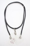 axes femme / スライド丸紐スマホストラップ  黒 Y-25-04-30-029-AX-ZA-SZ-ZY