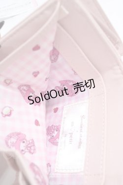 画像3: m petit by misako / サンリオキャラクターズコラボマイメロディ三つ折り財布  淡桃 Y-25-04-30-034-LO-ZA-SZ-ZT422F007