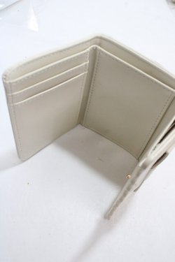画像3: m petit by misako / AMスカラップ3折財布  中白 Y-25-04-30-036-LO-ZA-SZ-ZY