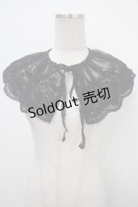 m petit by misako / 付け襟  中黒 Y-25-04-30-038-LO-ZA-SZ-ZY