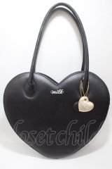 MILK / 40thハートバッグ  黒 Y-25-04-30-047-ML-BG-SZ-ZY