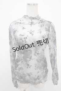 axes femme / シアートップス  グレー Y-25-05-05-036-AX-TO-SZ-ZY