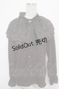 axes femme / 襟付きブラウス  茶 Y-25-05-05-037-AX-BL-SZ-ZI
