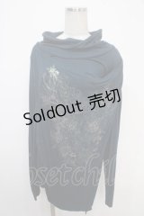 Rozen Kavalier / ドレープレイヤードプリントトップス  グリーン Y-25-05-05-040-OO-TO-SZ-ZY