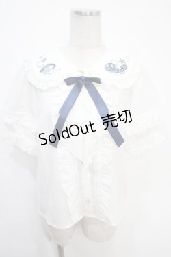 画像1: Amavel / Jerryfish Aquarium ブラウス  白 Y-25-05-05-042-CA-BL-SZ-ZY