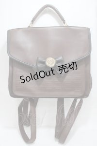 Amavel / プレート付チョコバッグ  ブラウン Y-25-05-05-004-CA-BG-SZ-ZY