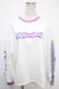 画像1: ACDC　RAG / melty planet　ロンクT  白 Y-25-05-05-046-PU-TO-SZ-ZY (1)