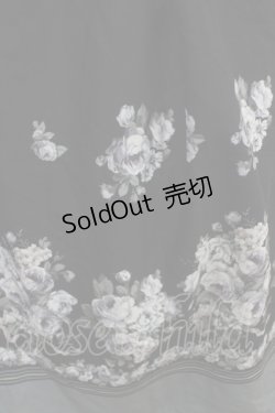 画像3: axes femme / ローズブーケ柄ワンピース M 黒 Y-25-05-05-050-AX-OP-SZ-ZI