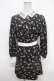 画像1: Swankiss / DB flower print O/P F ブラック Y-25-05-05-055-CA-OP-SZ-ZY (1)