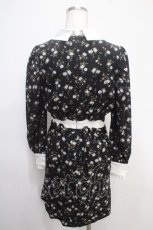 画像2: 【SALE】Swankiss / DB flower print O/P F ブラック Y-25-05-05-055-CA-OP-SZ-ZT379 (2)
