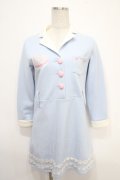 Swankiss / Doll Cherryワンピース F サックス Y-25-05-05-056-CA-OP-SZ-ZY